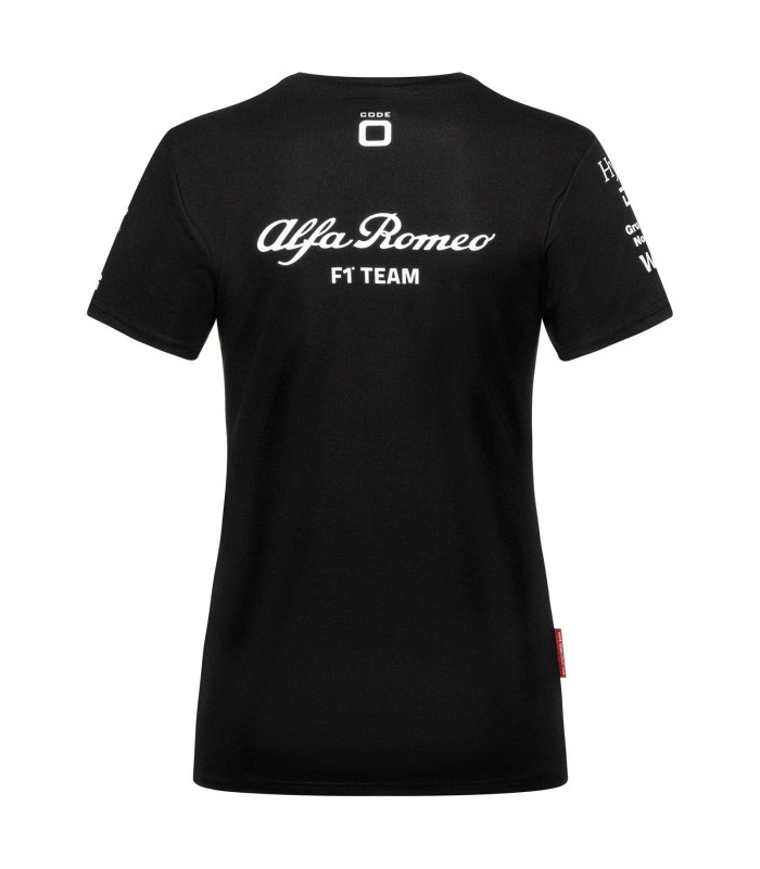 T-shirt Femme Alfa Romeo Orlen Formule 1 Racing Officiel Team F1
