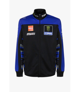 Sweatshirt Zip Yamaha Factory Monster Energy Officiel MotoGP