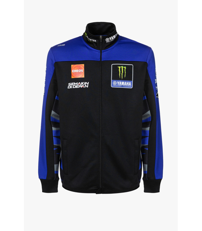 Sweatshirt Zip Yamaha Factory Monster Energy Officiel MotoGP
