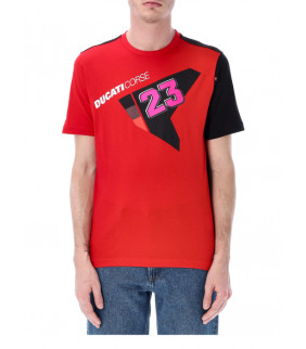 T-shirt Enea Bastianini 23 Dual Ducati Corse Officiel MotoGP