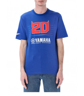 T-shirt Fabio Quartararo Dual Yamaha Factory Big 20 Officiel MotoGP