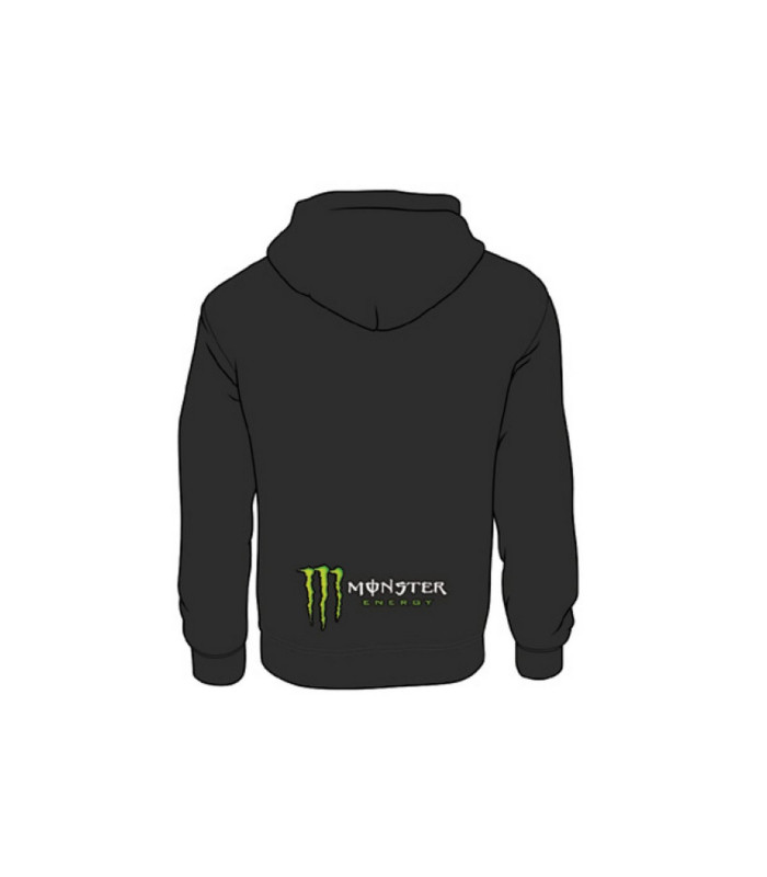 Sweat a Capuche Zip Fabio Quartararo 20 Dual Monster Energy Officiel MotoGP