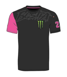 T-shirt Enea Bastianini 23 Dual Monster Energy Officiel MotoGP