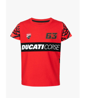 T-shirt 63 Ducati Bagnaia...