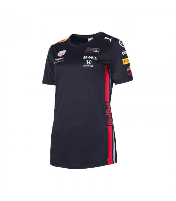 T-Shirt Femme Aston Martin Sponsor F1 Racing Formula Team Red Bull formule 1