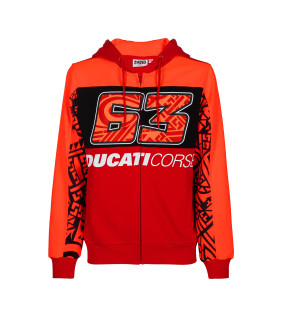 Sweat à capuche Dual...