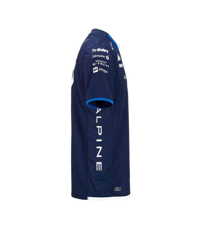 Kappa Maglia Kombat BWT Alpine F1 Team Per Bambino – Edizione Ocon 31 Ufficiale