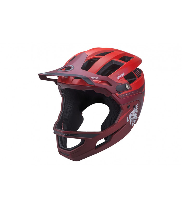 Casque URGE Gringo de la Pampa rouge