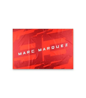 Drapeau Marc Marquez...