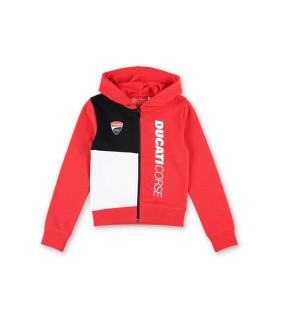 Sweat-shirt à capuche zippé...