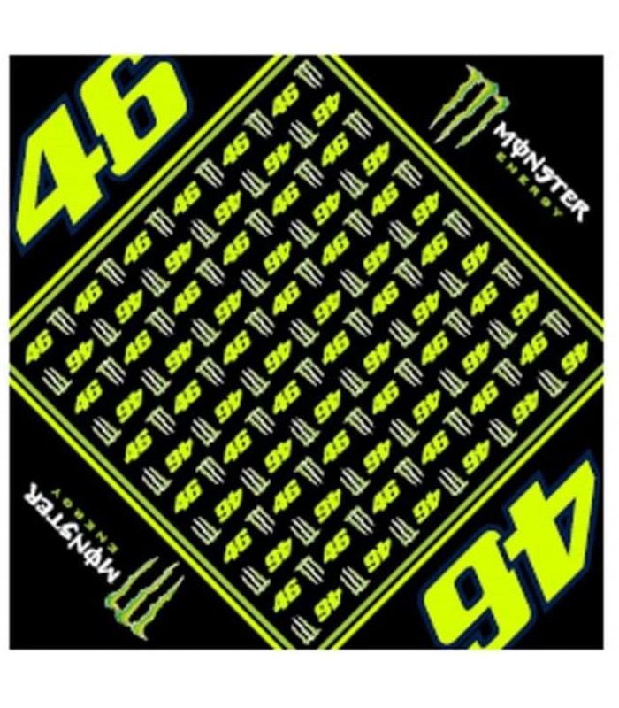 Bandana Homme VR46 Monza Monster Energy Officiel MotoGP Valentino Rossi