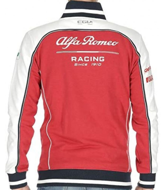 Sweat Zip Homme ALFA ROMEO Formule 1 Officiel Team F1 Racing Sweat Zip Homme ALFA ROMEO Formule 1 Officiel Team F1 Racing