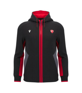 Sweatshirt à capuche zippé...