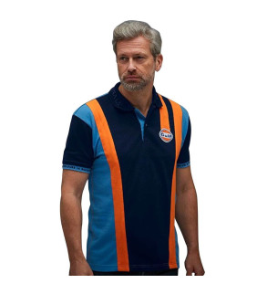 Gulf Racing Team Polo bleu...