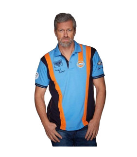 Polo team Gulf cobalt Homme