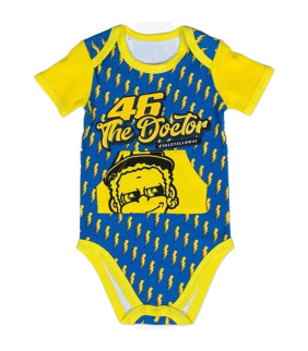 Body bébé VR46 bleu motif...