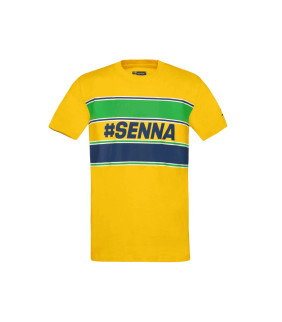 T-Shirt - Jaune, Ayrton...