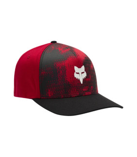 Casquette Fox RS Flexfit Rouge