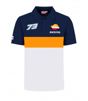 Polo Homme Alex Marquez 73 Honda Repsol Racing Officiel MotoGP