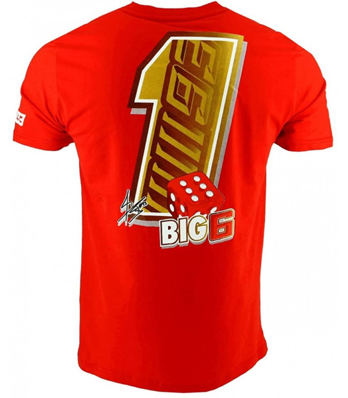 T-shirt Homme MM93 Marc Marquez 93 champion du monde Big 6 Officiel MotoGP