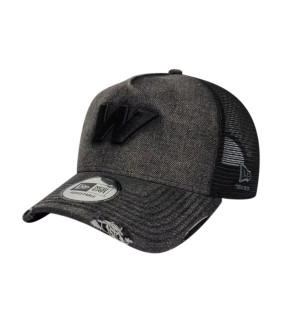 Casquette trucker en denim...