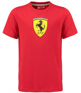 Tshirt Enfant Ferrari Scuderia Team Motorsport F1 Officiel Formule 1