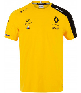 T-shirt Homme RENAULT Le Coq Sportif F1 Racing Team Officiel Formule 1