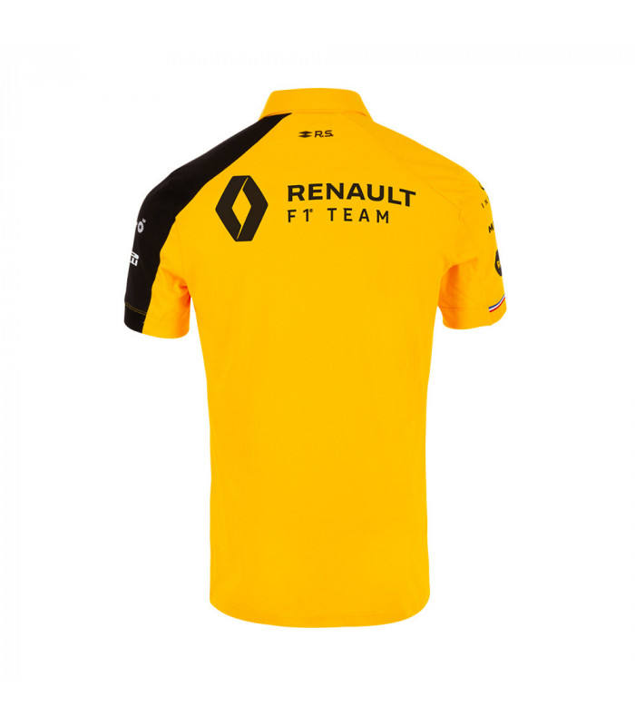 Polo Homme RENAULT Le Coq Sportif F1 Racing Team Officiel Formule 1
