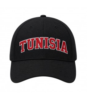 Casquette unisexe noire en...