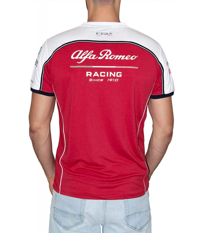 Tshirt Homme ALFA ROMEO Officiel Team F1 Racing Officiel Formule 1