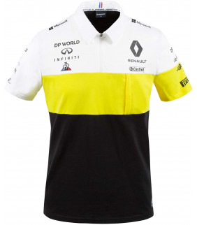 Polo Homme Renault Team Le Coq Sportif F1 Racing Officiel Formule 1