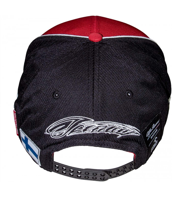 Casquette Plate Alfa Romeo Racing Team Kimi Räikkönen 7 ...