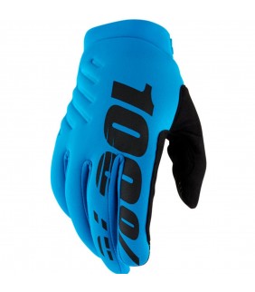 Gants 100% BRISKER Turquoise