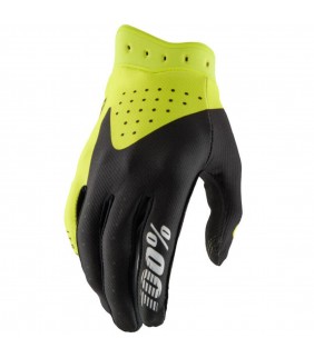 Gants 100% ITRACK 2 Noir/Jaune