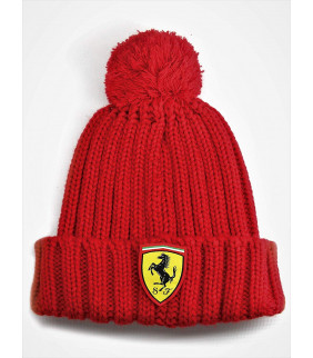 Bonnet Enfant Ferrari Scuderia F1 Team Grosse Laine Officiel Formule 1