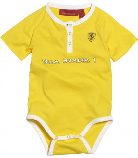 Body Enfant Ferrari Scuderia Team Officiel logo F1 Officiel Formule 1