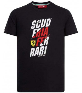 Tshirt Graphic Ferrari Scuderia Officiel Team F1 Officiel Formule 1