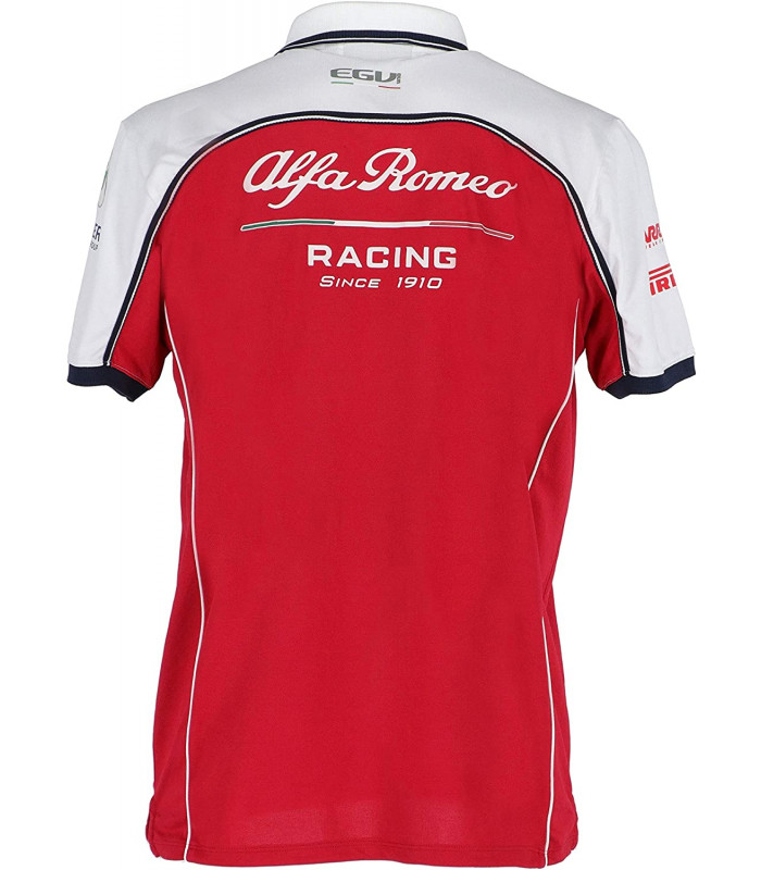 Polo ALFA ROMEO Officiel Team F1 Racing Officiel Formule 1