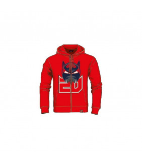 Sweat a Capuche Zip Enfant Fabio Quartararo 20 El Diablo Graphic Officiel MotoGP