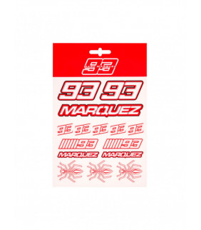 Planche Sticker Marc Marquez 93 Moyenne Officiel MotoGP