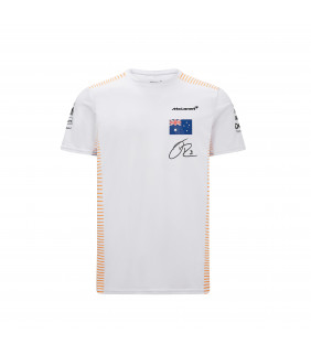 T-shirt Homme McLaren Daniel RICCIARDO F1 Team Officiel Formule 1 Racing