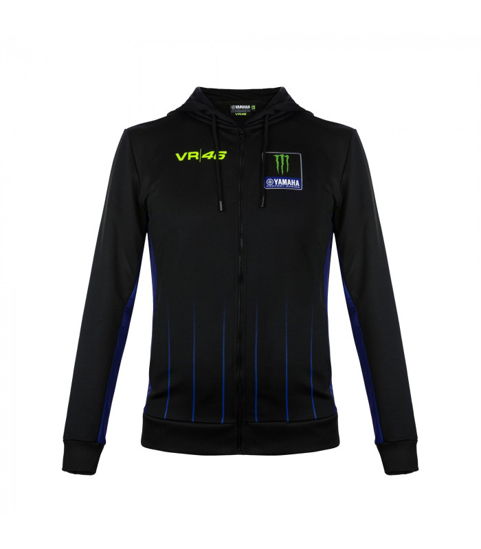 Sweat à Capuche Zip VR46 M1 Yamaha Monster Energy Valentino Rossi MotoGP