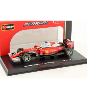Voiture 1/43 SF16 Bburago Scuderia Ferrari Sebastien Vettel 5 F1 Officiel Formule 1