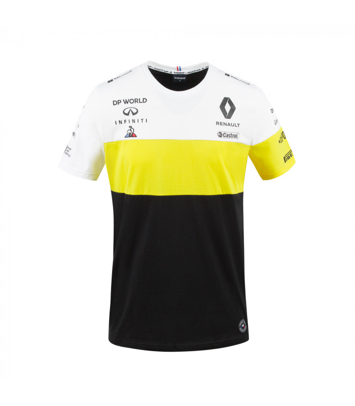 T-shirt Enfant RENAULT Le Coq Sportif F1 Racing Officiel Formule 1