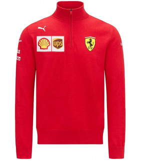 Sweat Zip Ferrari Scuderia Team Officiel F1 Officiel Formule 1