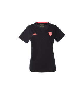 T-Shirt Kappa Femme Lea Stade Français Paris Officiel Rugby