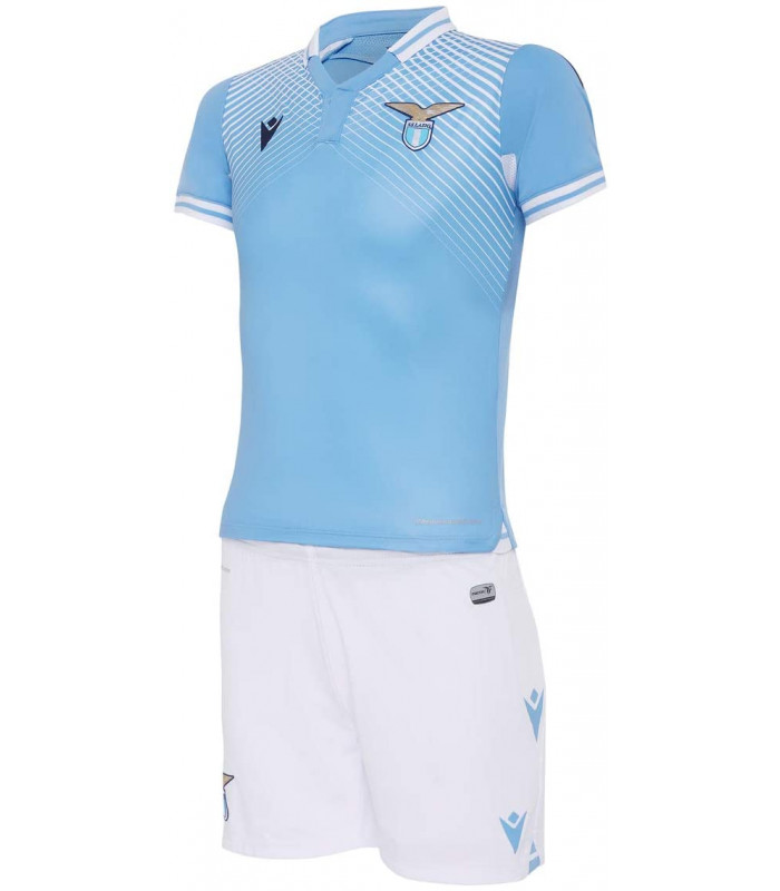 Ensemble Enfant Macron Domicile SS Lazio Rome Officiel Football