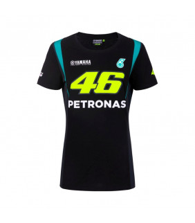 T-Shirt Femme Valentino Rossi Yamaha Petronas VR46 Officiel MotoGP