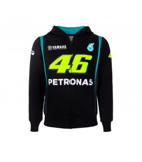 Sweat a Capuche Enfant Valentino Rossi Yamaha Petronas VR46 Officiel MotoGP