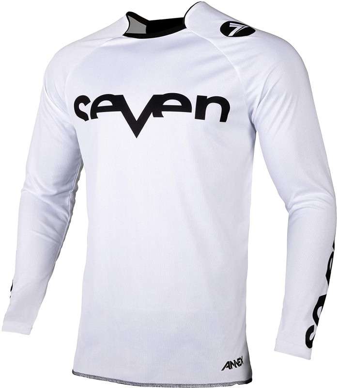 Seven MX Maillot Motocross 2019 Annex Staple Blanc